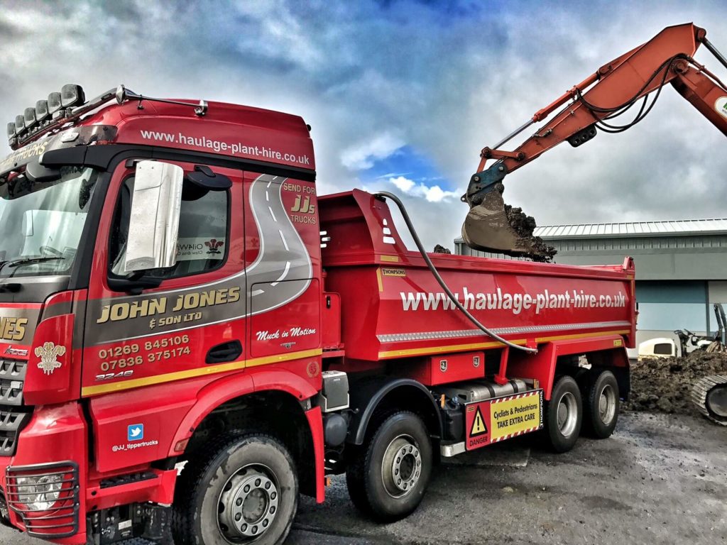 John jones tipper truck